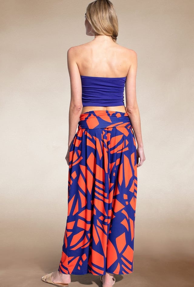 Hot Squash Hot Squash Women's Boho Maxi Skirt - 2