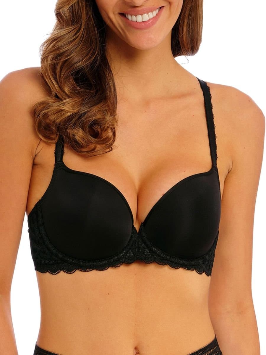 Wacoal Wacoal Women's Raffine Underwired Contour Bra in Black