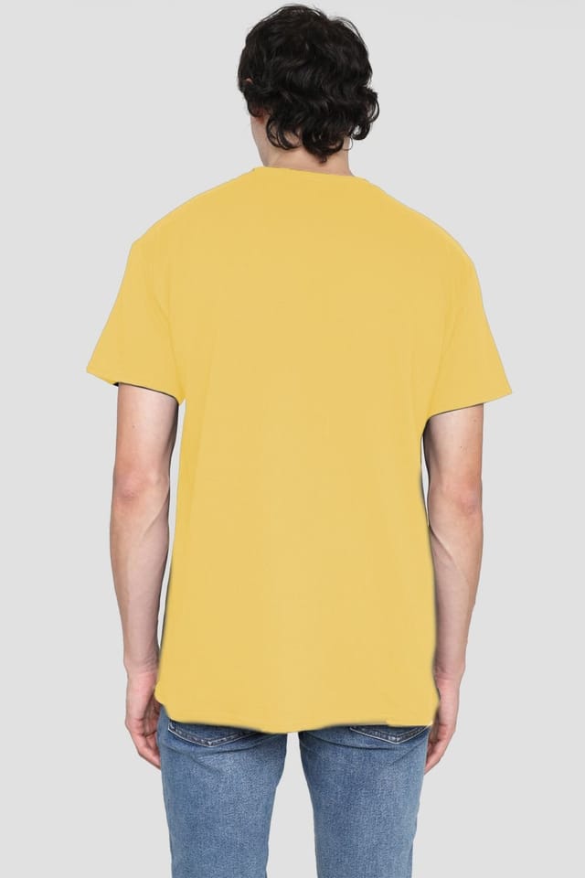 NBCU NBCU Men's Knight Rider Hasselhoff T-Shirt, Bright Yellow - 2