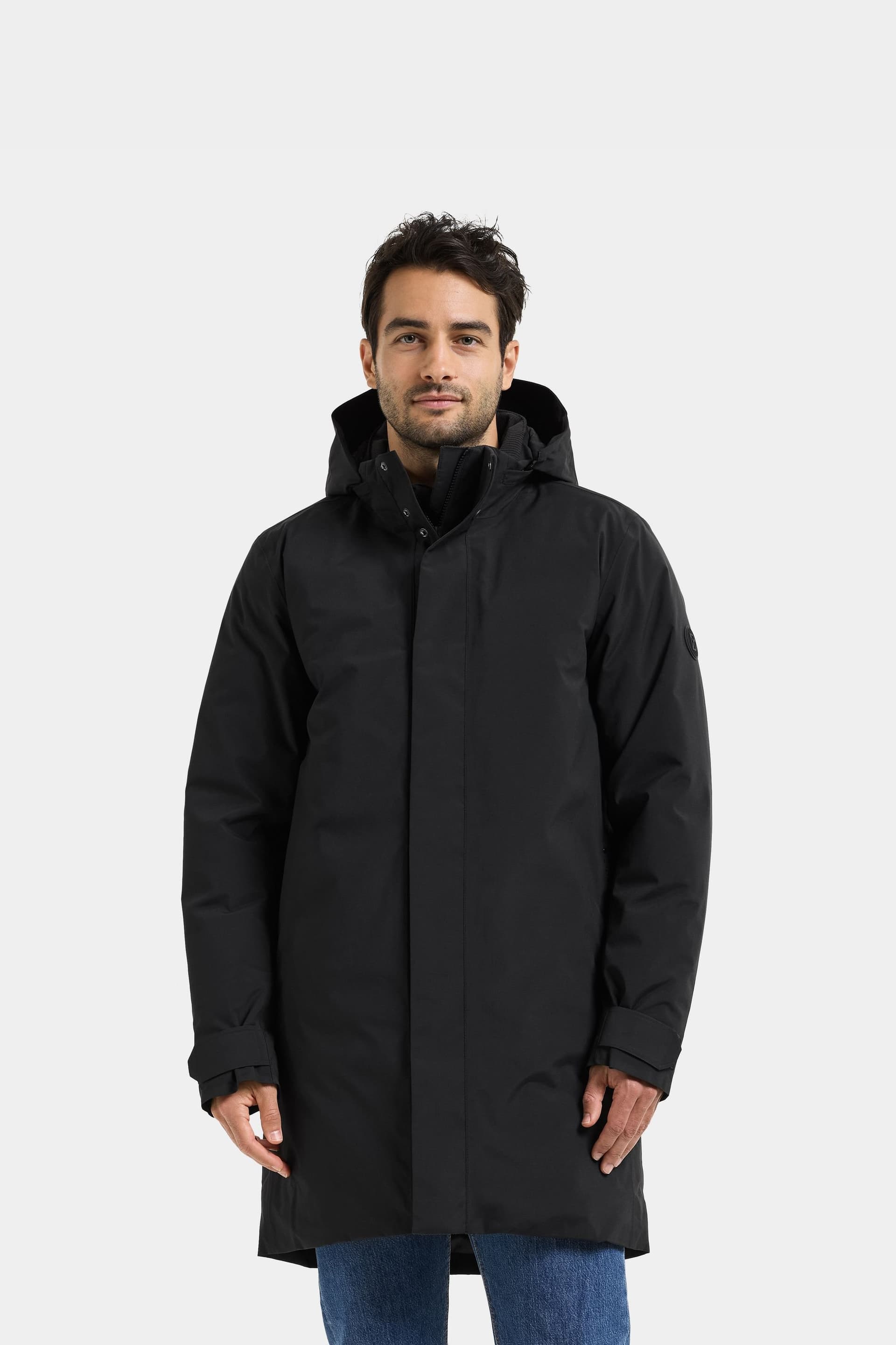 Didriksons Didriksons Men's Hektor Waterproof Breathable Padded Winter Parka in Black