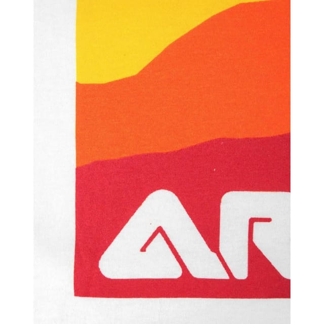 Show Me The Merch Show Me The Merch Men's Arista Records Short Sleeved T-Shirt | White | Official Merch - 3