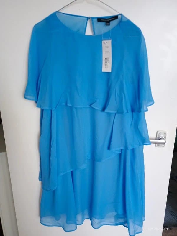 French Connection FC beautiful colour blue dress