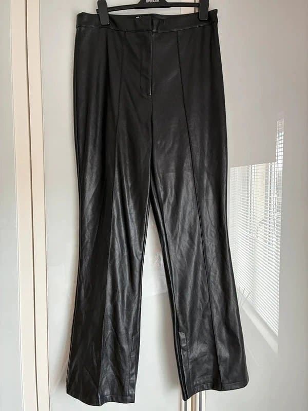 ASOS New asos leather look trousers size 14