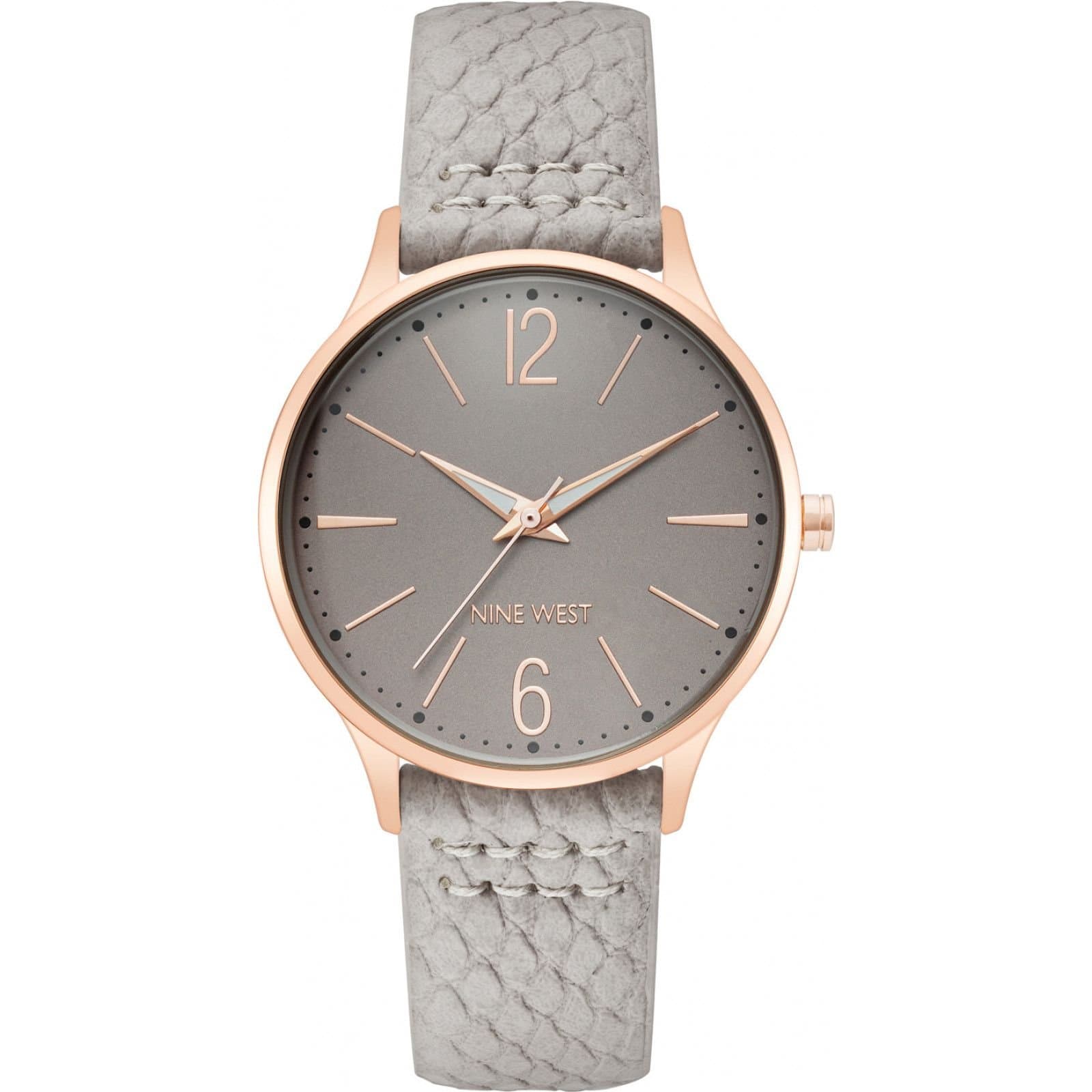 Nine West Nine West Women's NW-2560RGGY 38mm Quartz Watch in Grey