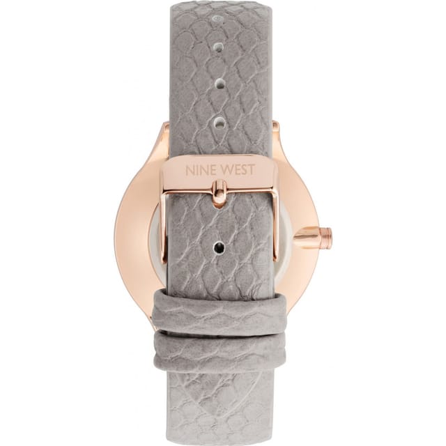 Nine West Nine West Women's NW-2560RGGY 38mm Quartz Watch in Grey - 3