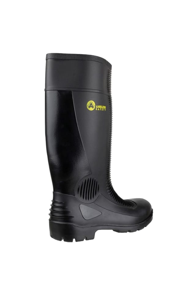 Amblers Amblers Men's 'FS100' Safety Wellington Boots in Black - 2
