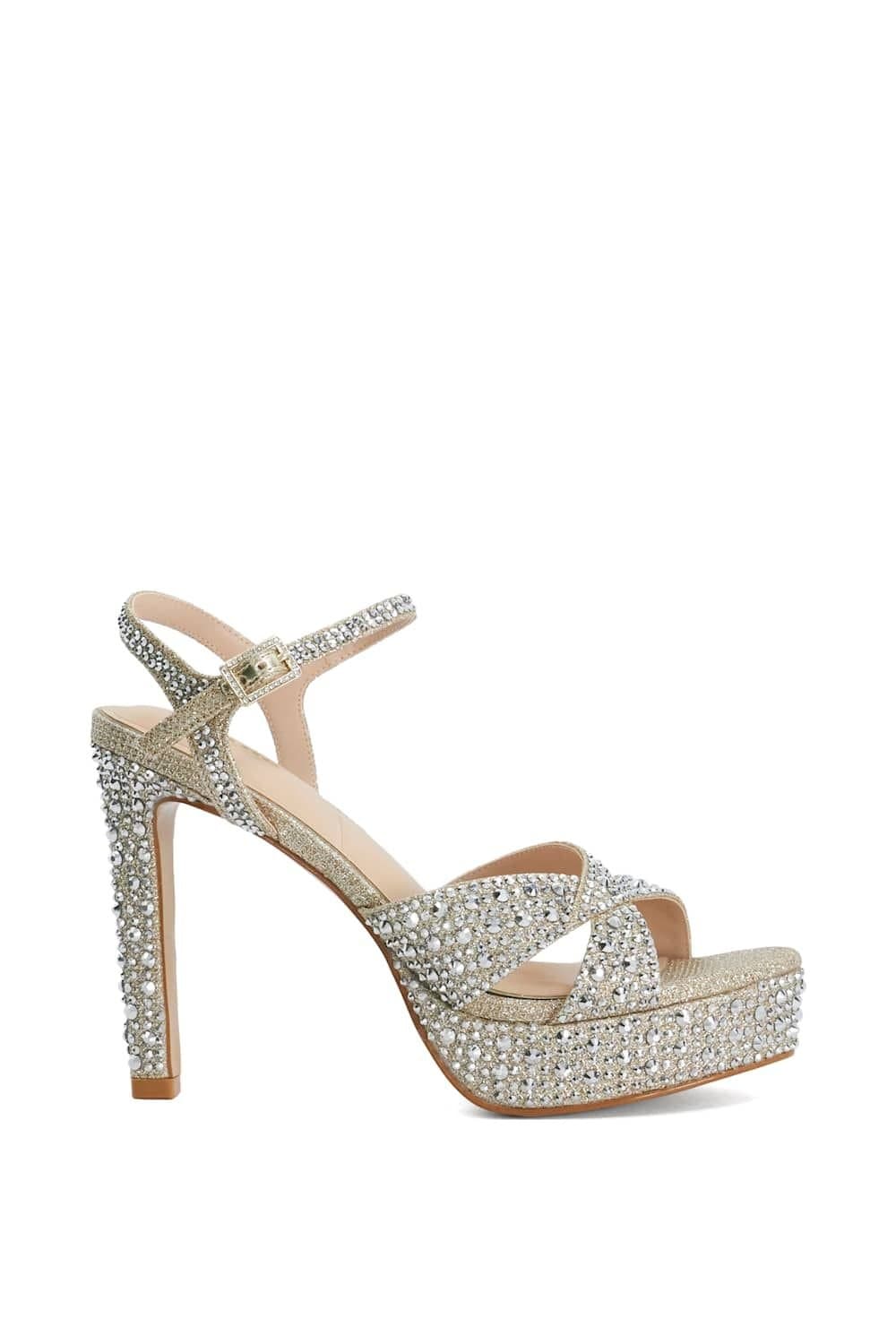 Dune London Dune London Women's 'Mayve' Sandals in Metallics