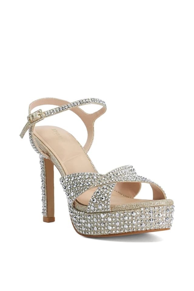 Dune London Dune London Women's 'Mayve' Sandals in Metallics - 2