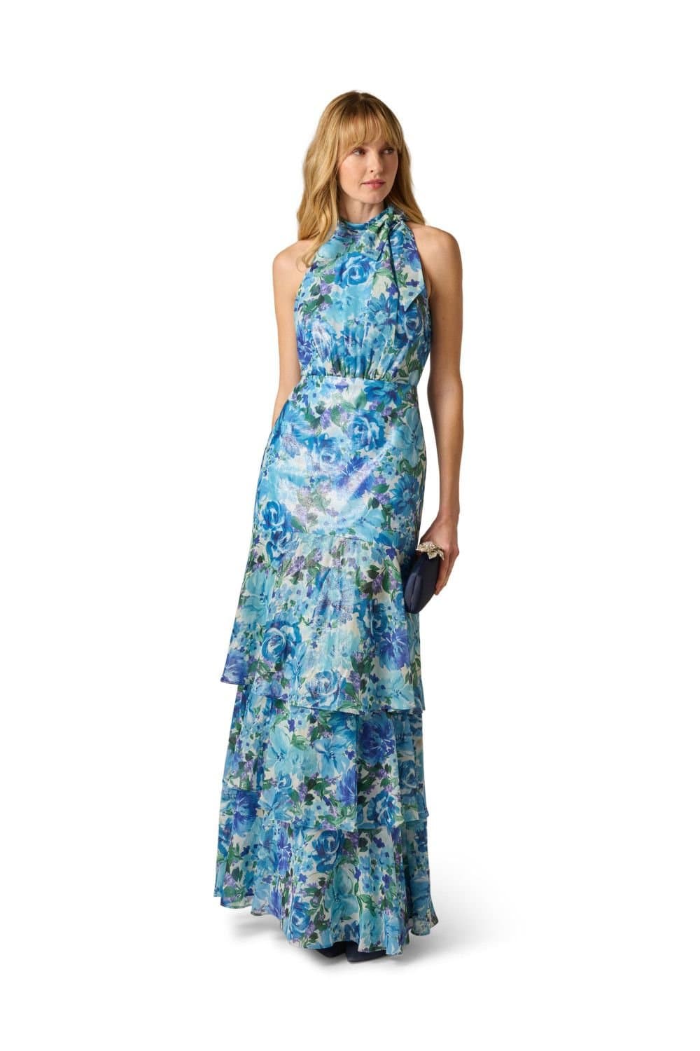 Adrianna Papell Adrianna Papell Women's Glazed Chiffon Gown