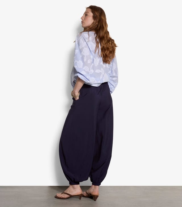 Apricot Women's Navy Cuffed Trousers Apricot New Look - 3