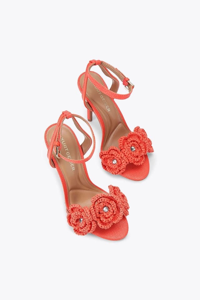 KG Kurt Geiger KG Kurt Geiger Women's 'Sonnet' Heels in Orange - 2