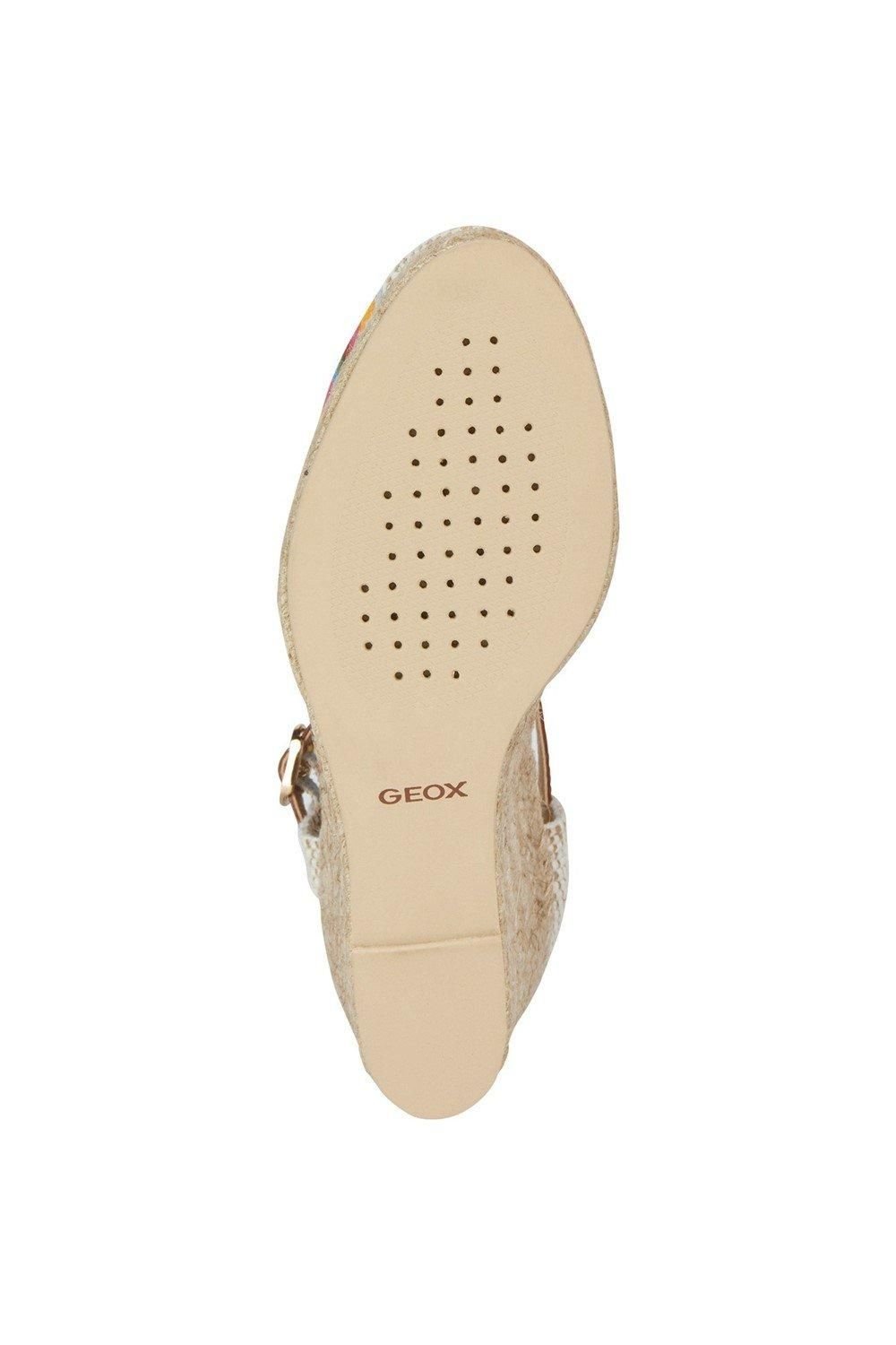 Geox Geox Women's D GELSA A SANDALS in Camel - 3