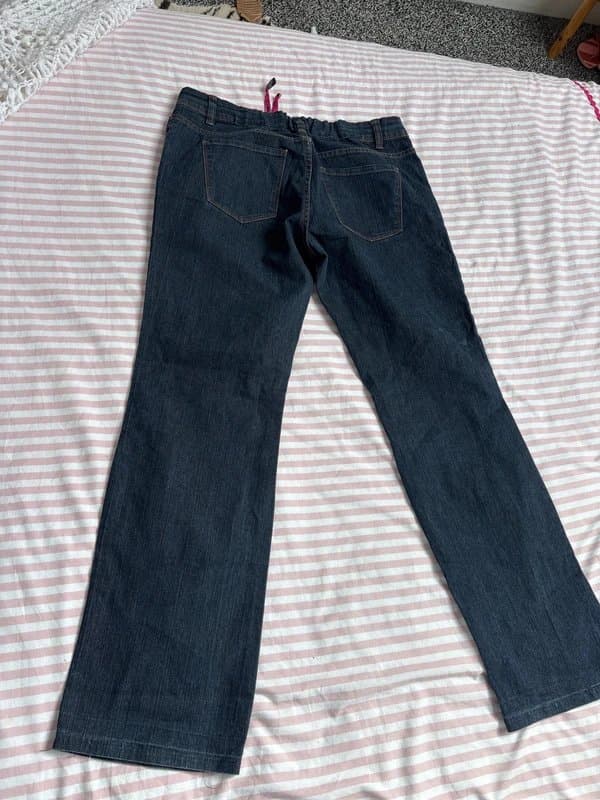 New Look New look blue bootcut jeans
