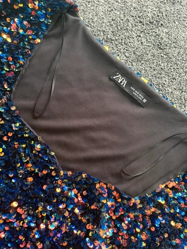 Zara Zara Sequin Dress