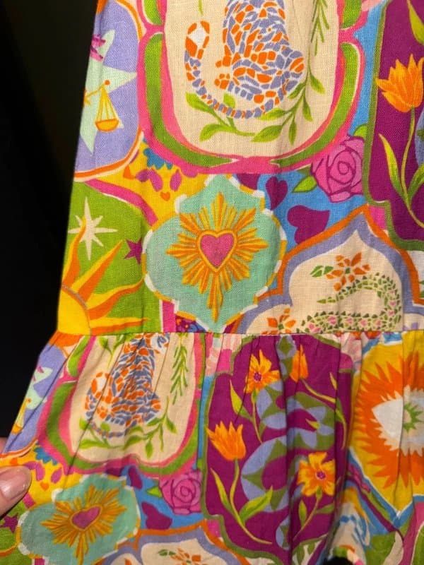 Never Fully Dressed NFD Mosaic Savannah Mini Dress Size 14 NEW