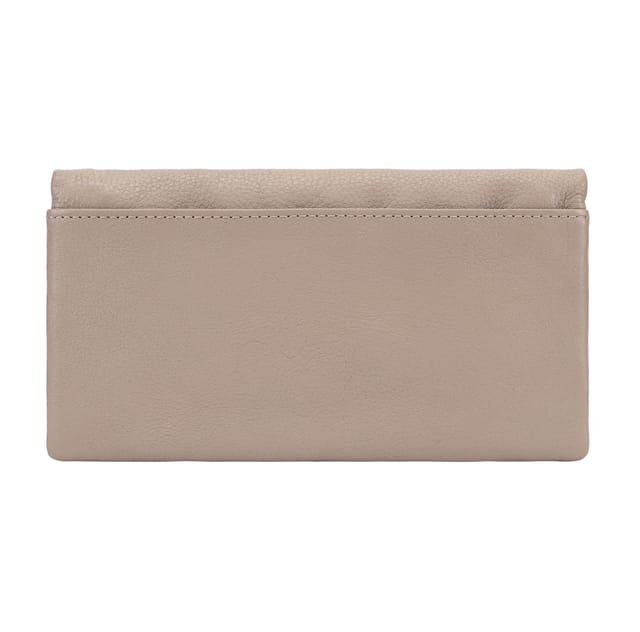 Paul Costelloe Paul Costelloe Women's Kiso Leather Purse in Taupe - 3