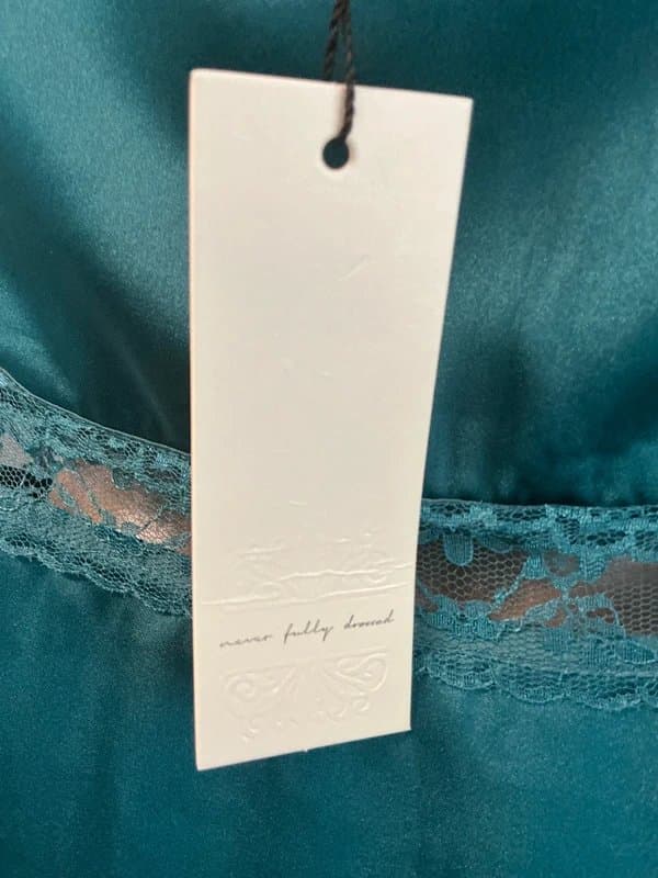 Never Fully Dressed Never fully dressed petite teal mimi dress size 16