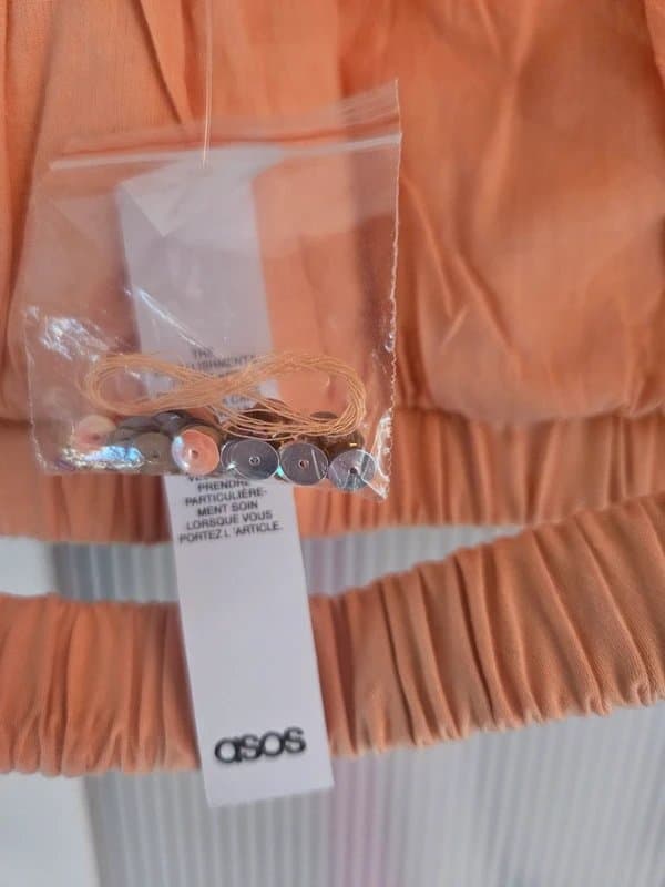 ASOS Design Asos design embellished bandau top size 10