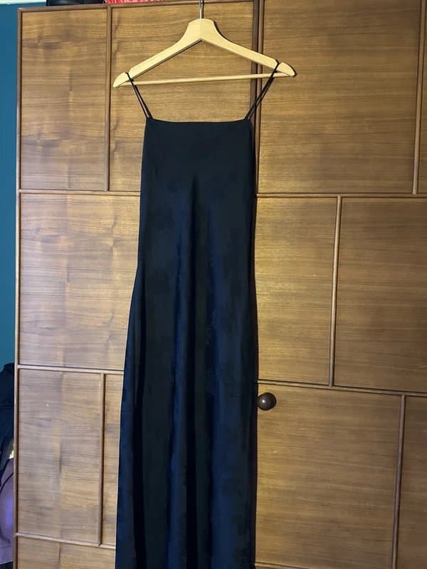 Bershka Bershka Backless Satin Dress