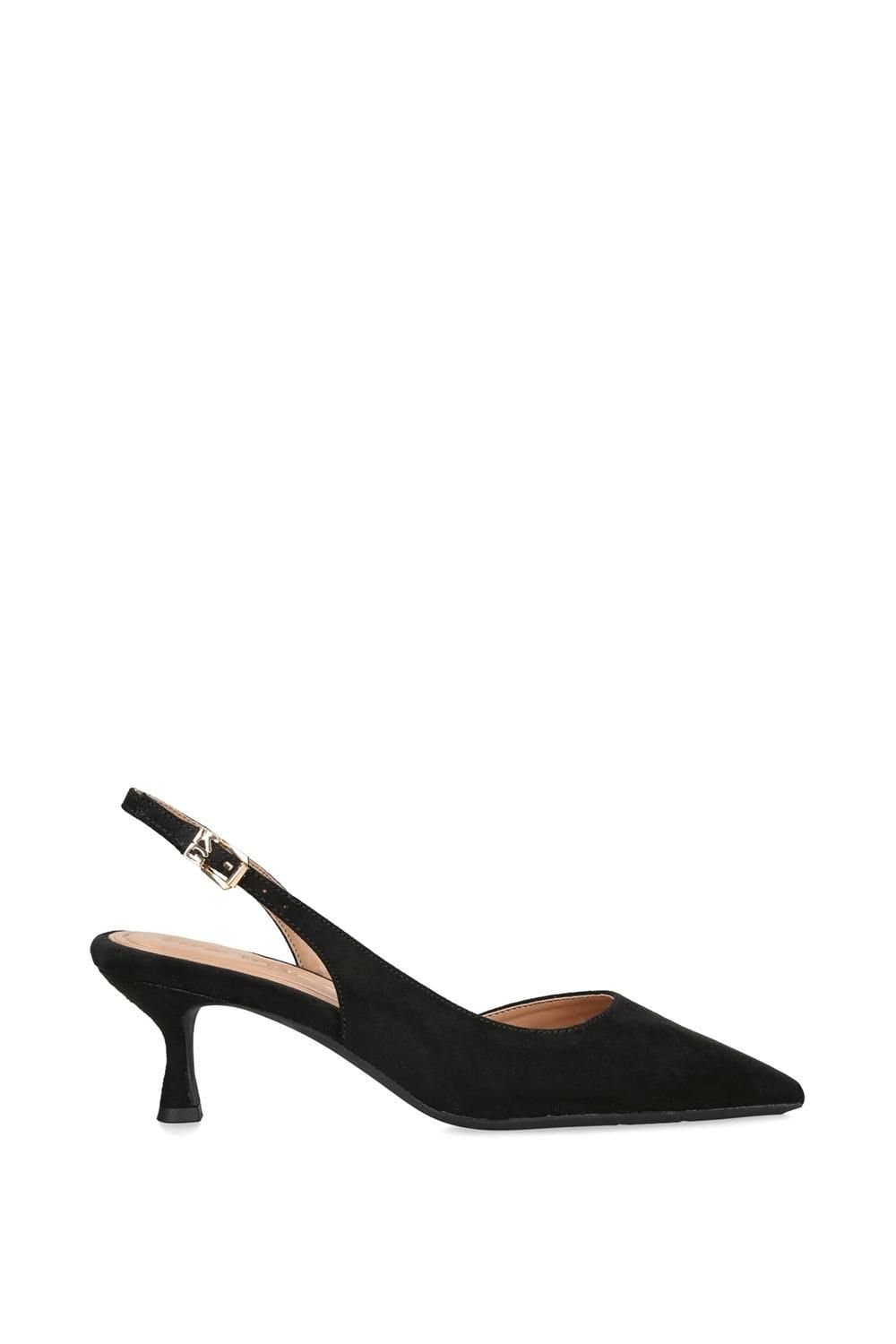 KG Kurt Geiger KG Kurt Geiger Women's 'Aria Low' Suedette Sandals in Black
