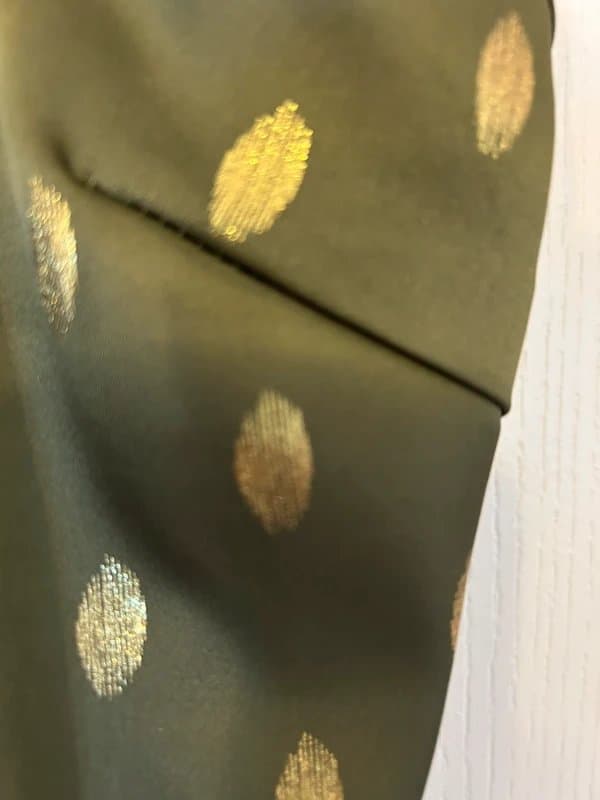 Never Fully Dressed Never full dressed green and gold cami top size 10