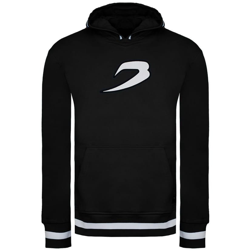 BoxRaw BoxRaw Men's 36 by Teddy Atlas Long Sleeve Black Pullover Hoodie - 1