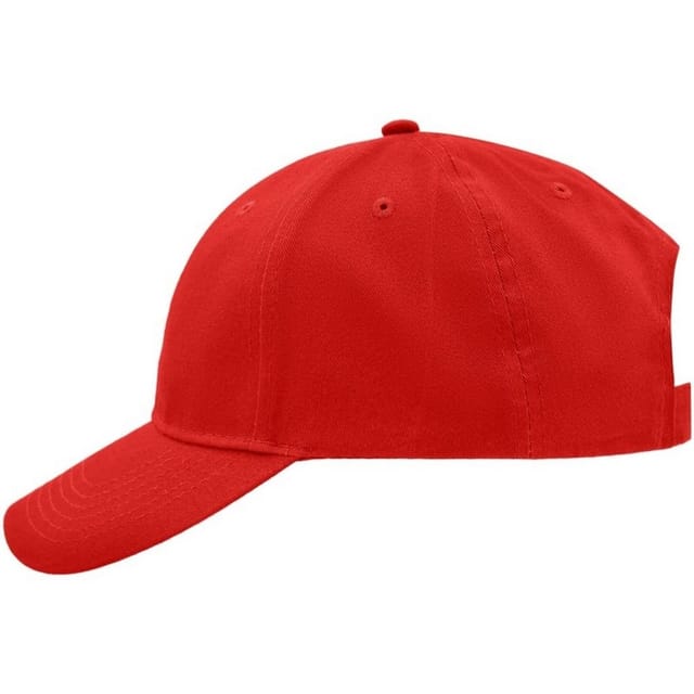 Myrtle Beach Myrtle Beach Men's Brushed Lightweight Sandwich Peak Cap in Red - 3