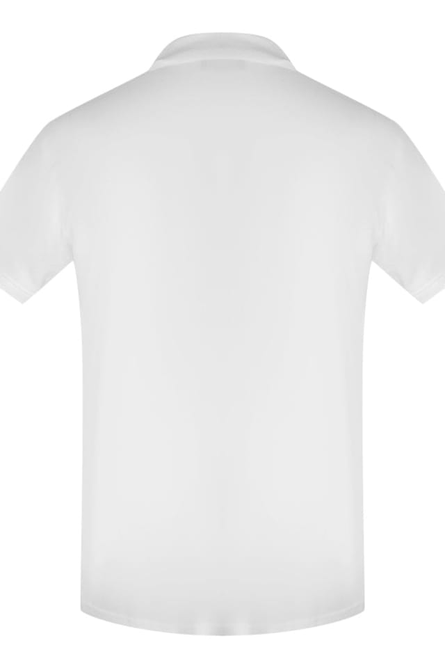 Love Moschino Love Moschino Men's Short Sleeve Polo Shirt in White - 3