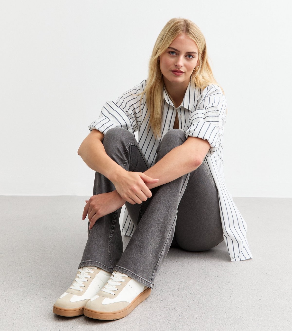 New Look Women's Tall Grey Waist Enhance Quinn Bootcut Jeans New Look - 4