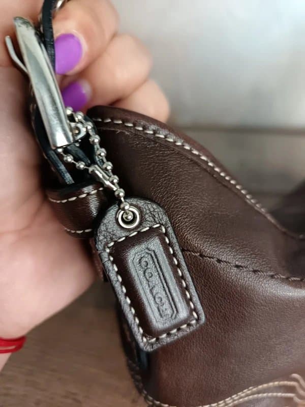 Coach Coach Vintage Y2k Brown Mini Soho Crescent Shoulder Bag Handbag