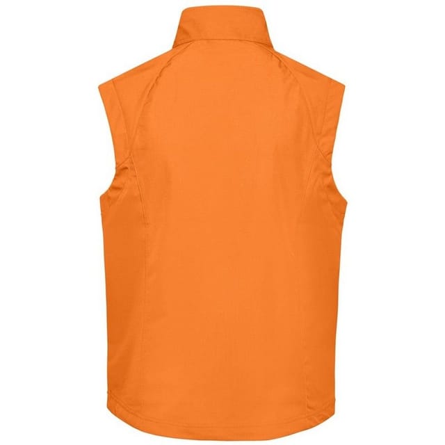 James and Nicholson James and Nicholson Men's Softshell Gilet in Orange - 2