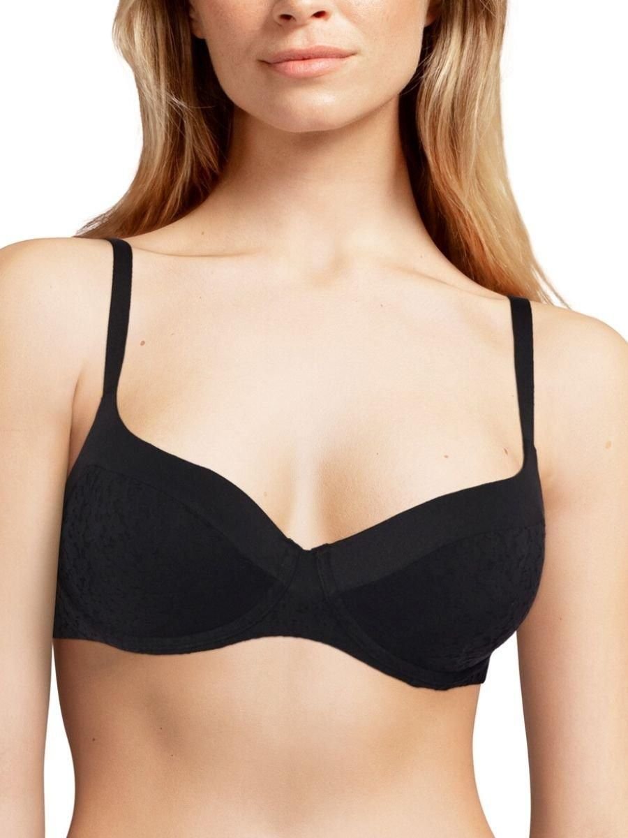 Chantelle Chantelle Women's Norah Underwired Covering Full Cup Bra in Black - 2