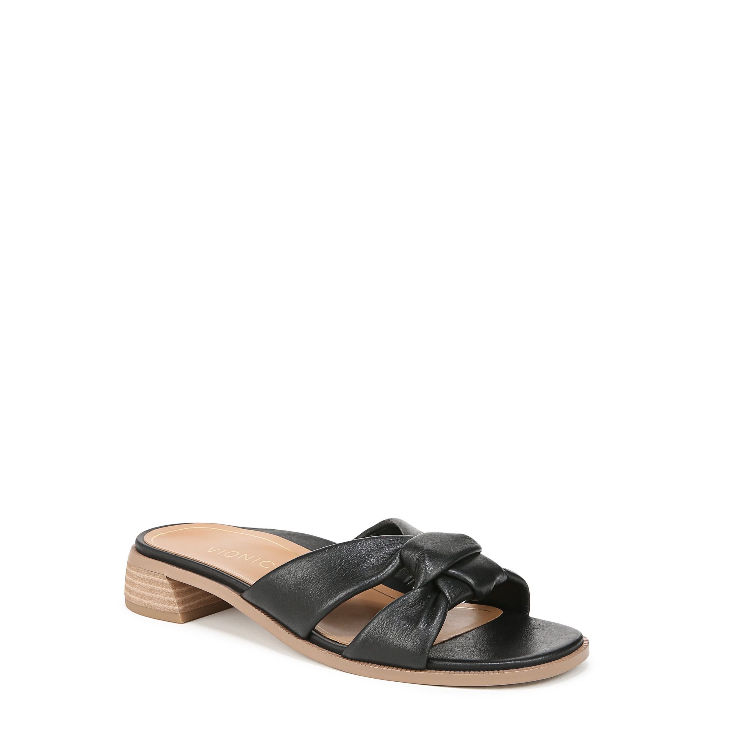 Vionic Vionic Women's Mabel Slide Sandals in Black - 3