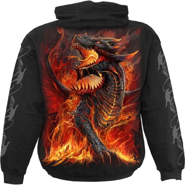Spiral Spiral Men's DRACONIS - Hoody Black - 2