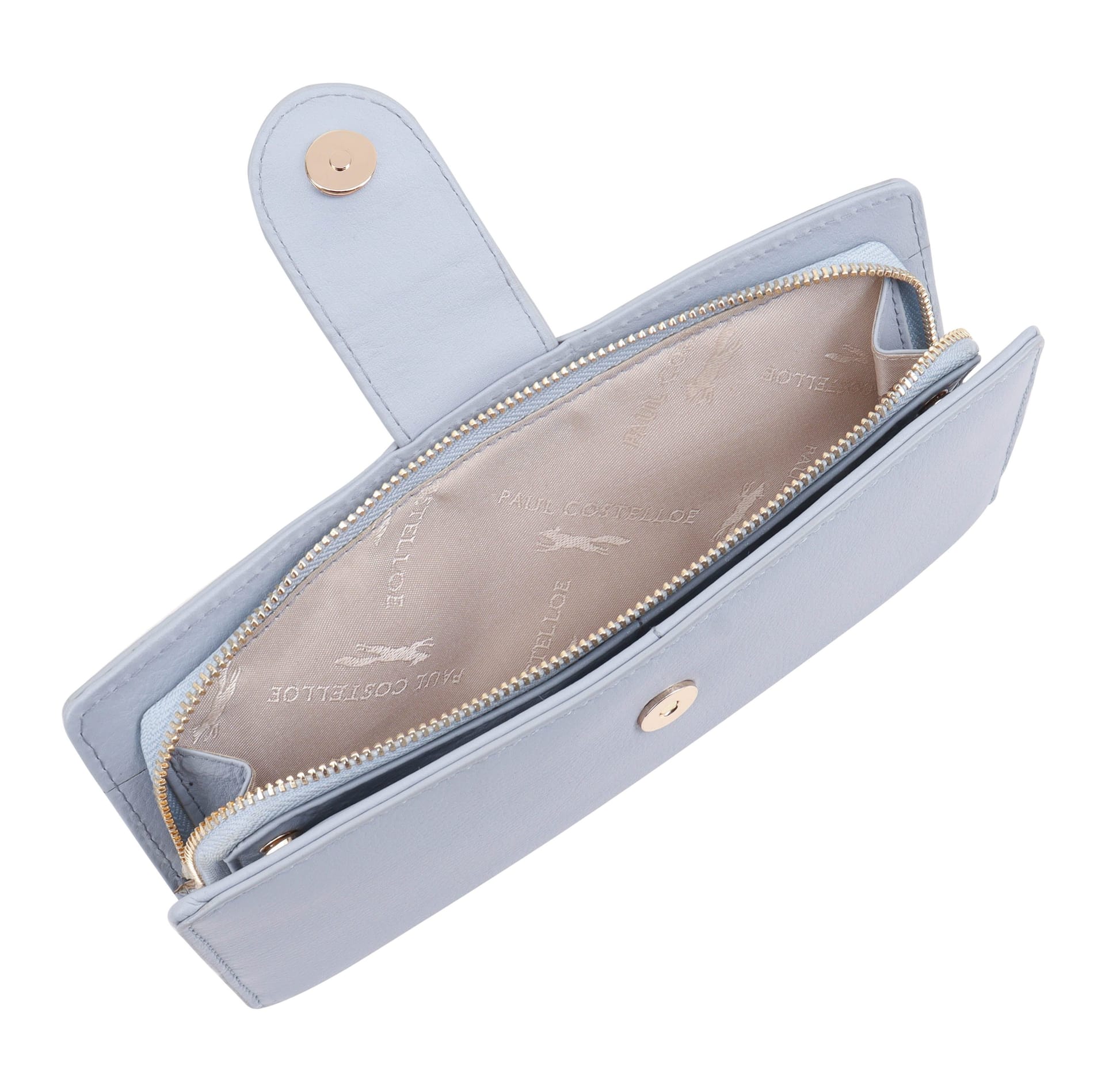 Paul Costelloe Paul Costelloe Women's Lana Leather Purse in Blue - 4