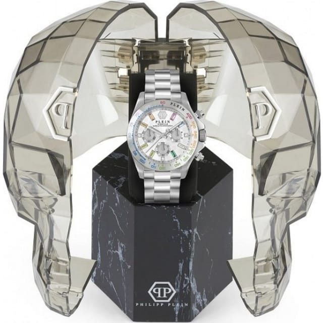 Philipp Plein Philipp Plein Women's PWSBA0123 39mm Quartz Watch in Silver - 3