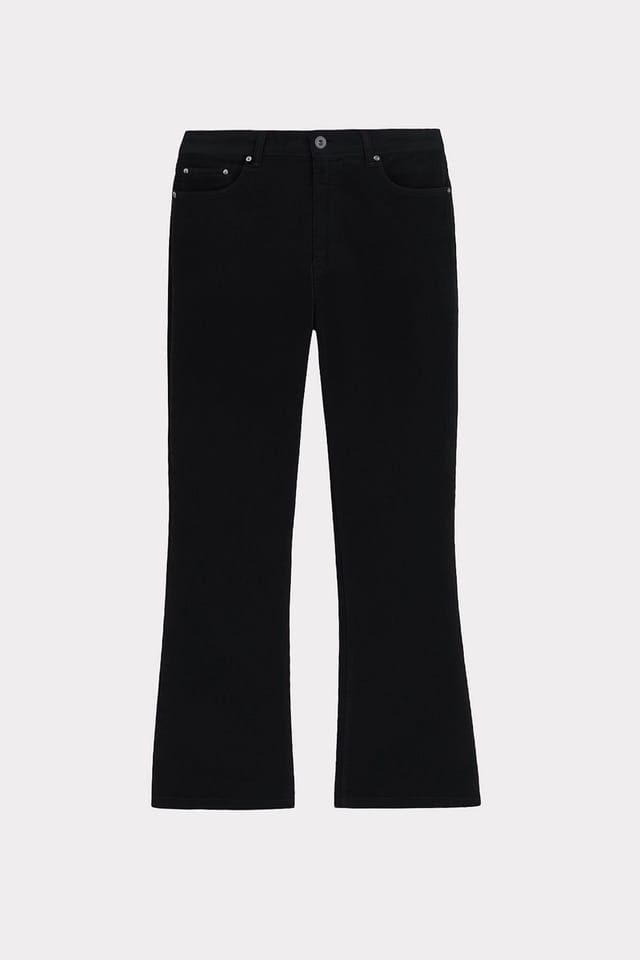 Kettlewell Kettlewell Women's Jamie Cord Bootcut Trousers in Black - 2
