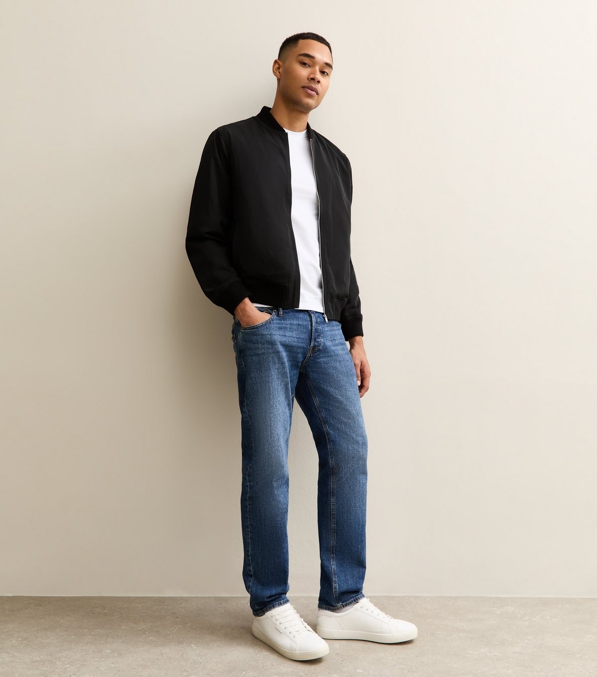 New Look Men's White Muscle Fit T-Shirt New Look - 4