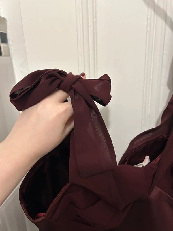 ASOS BNWT Burgundy Mini Dress