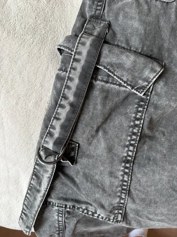 Bershka Bershka Grey Ladies Cargos - UK 10