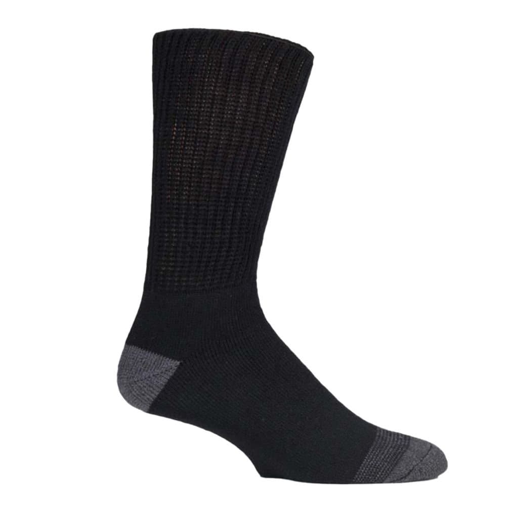 Work Force Work Force Men's Classic Work Wear Socks (Pack of 3) in Black