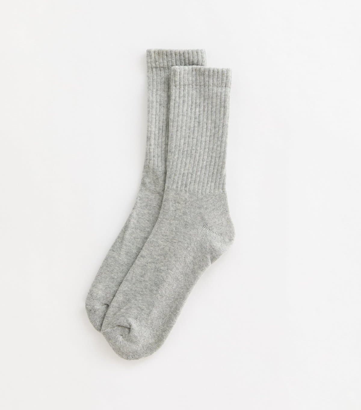 New Look Grey Ribbed Tube Socks New Look