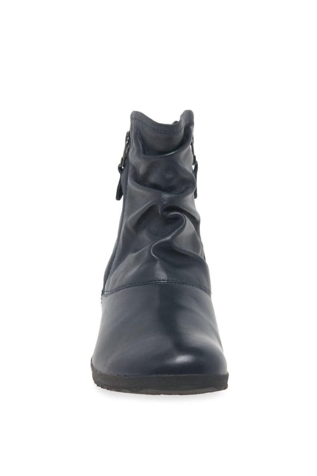 Josef Seibel Josef Seibel Women's 'Naly 24' Twin Zip Ankle Boots in Dark Navy - 3