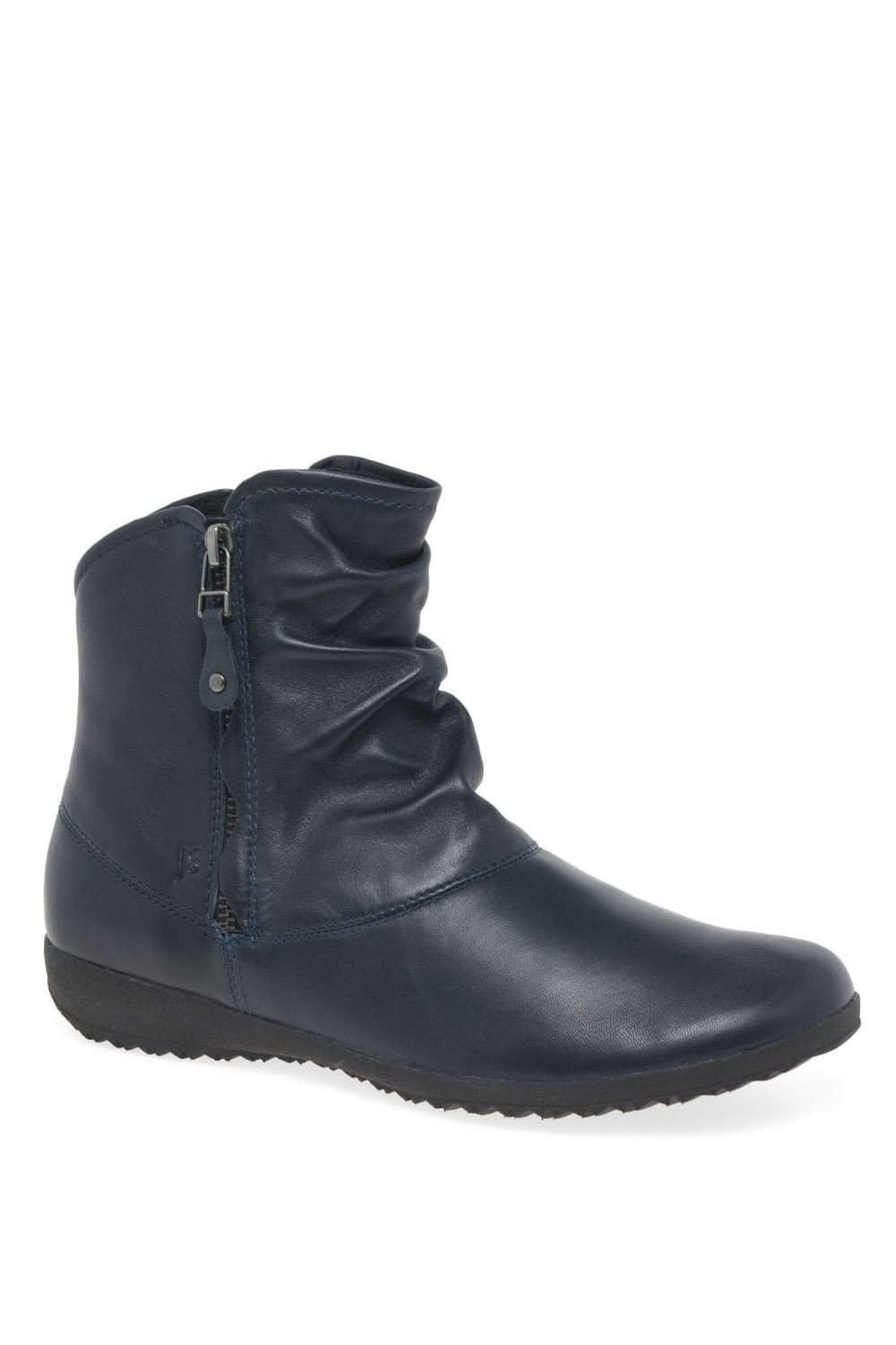 Josef Seibel Josef Seibel Women's 'Naly 24' Twin Zip Ankle Boots in Dark Navy - 4