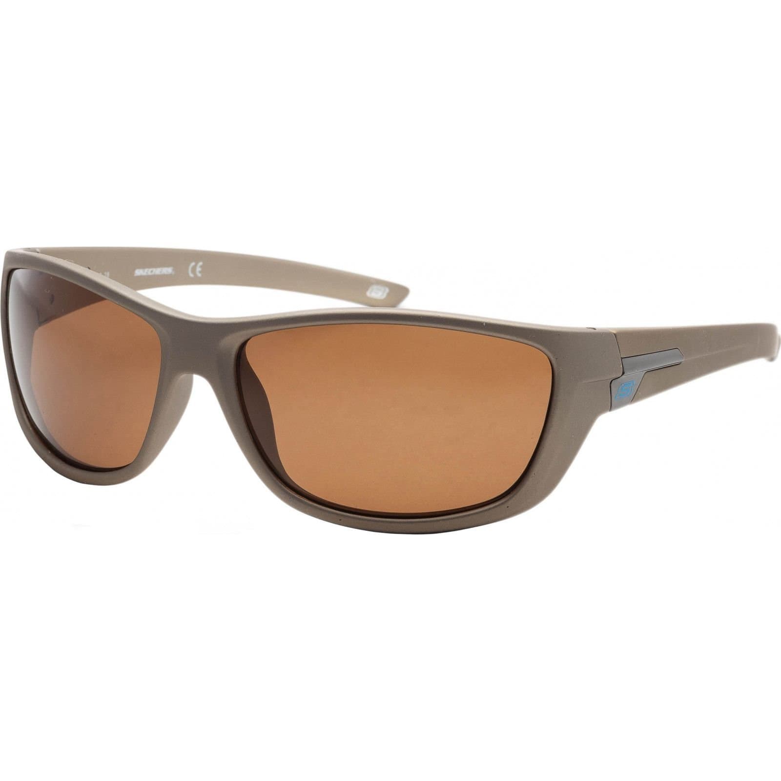 Skechers Skechers Men's SE5130S-31H-63 Fashion Visor/Wrap Sunglasses in Brown