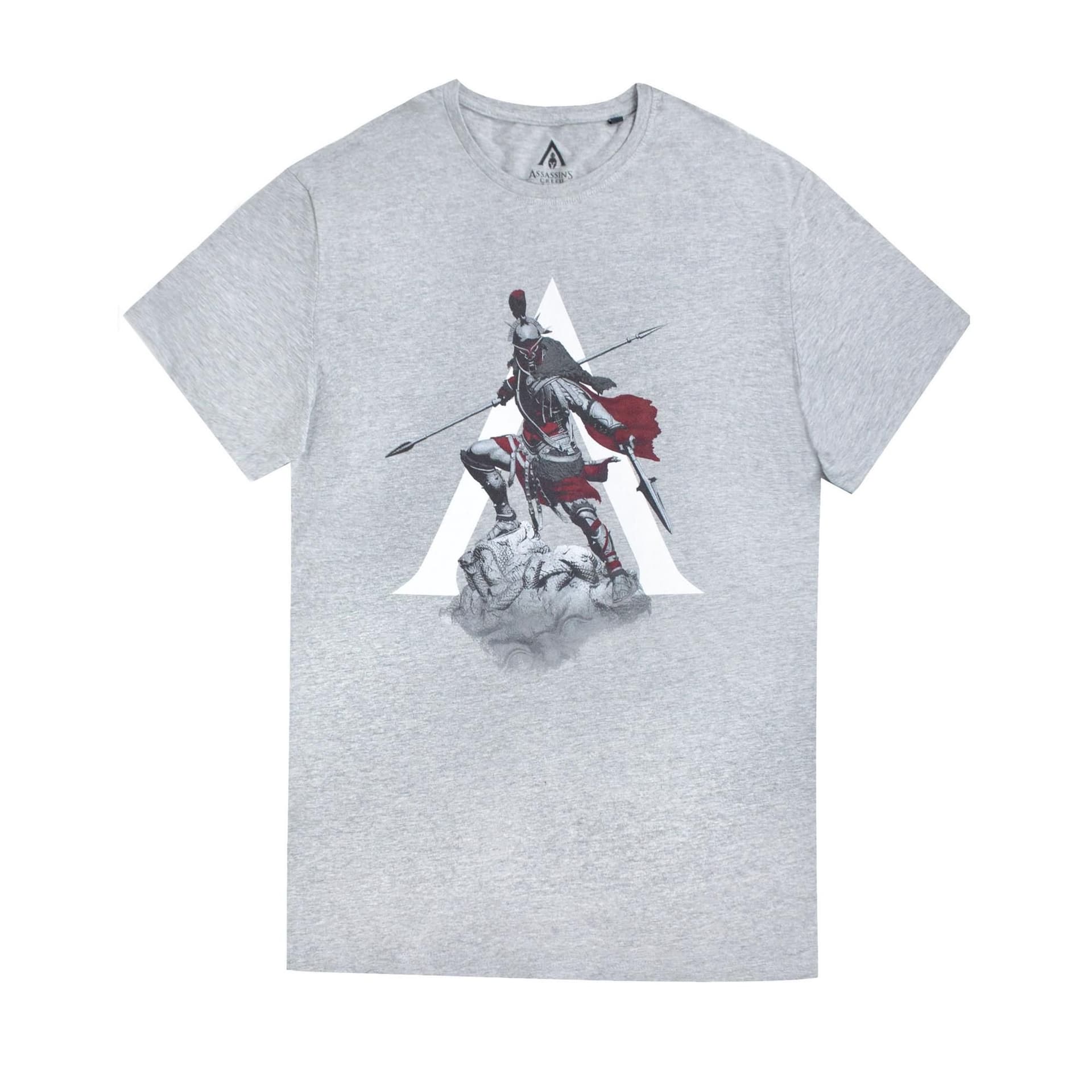 Assassins Creed Assassin's Creed Men's Assassins Creed Short Sleeved T-Shirt | Grey | Official Merch