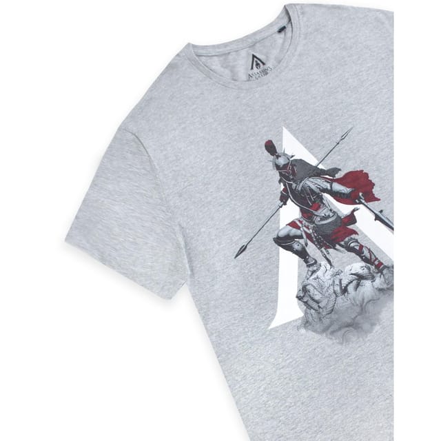 Assassins Creed Assassin's Creed Men's Assassins Creed Short Sleeved T-Shirt | Grey | Official Merch - 2