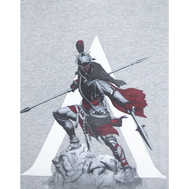 Assassins Creed Assassin's Creed Men's Assassins Creed Short Sleeved T-Shirt | Grey | Official Merch - 3