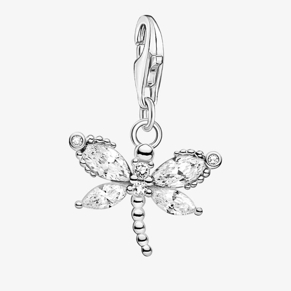 Thomas Sabo THOMAS SABO Women's Silver Dragonfly Charm 1872-051-14
