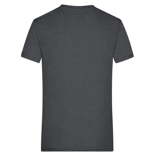 James and Nicholson James and Nicholson Men's Heather T-Shirt in Black - 2